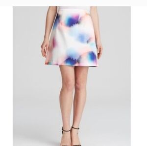 NWOT Y2K Retro French Connection Pastel Skirt Size 2